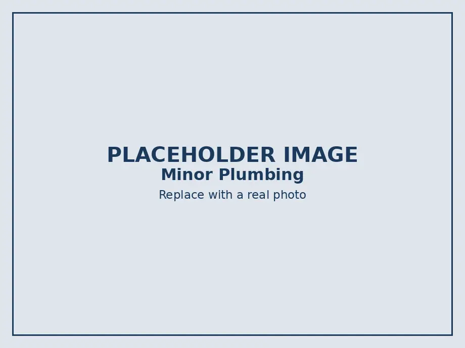 Minor Plumbing by 10 Arrows Handyman